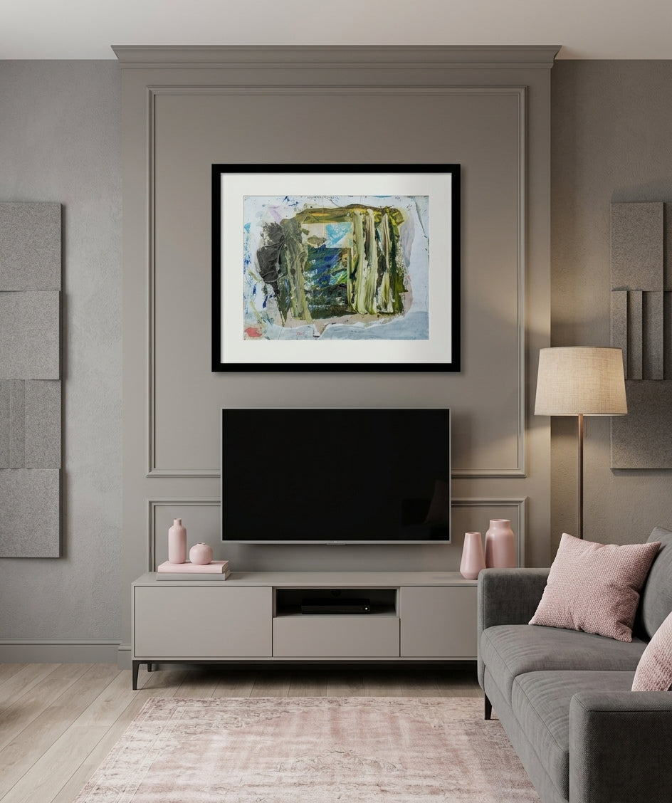 Abstract Expression by JR Mitchell — Framed Print