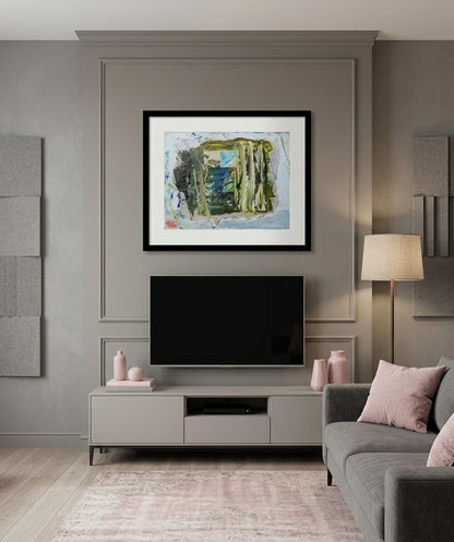 Abstract Expression by JR Mitchell — Framed Print