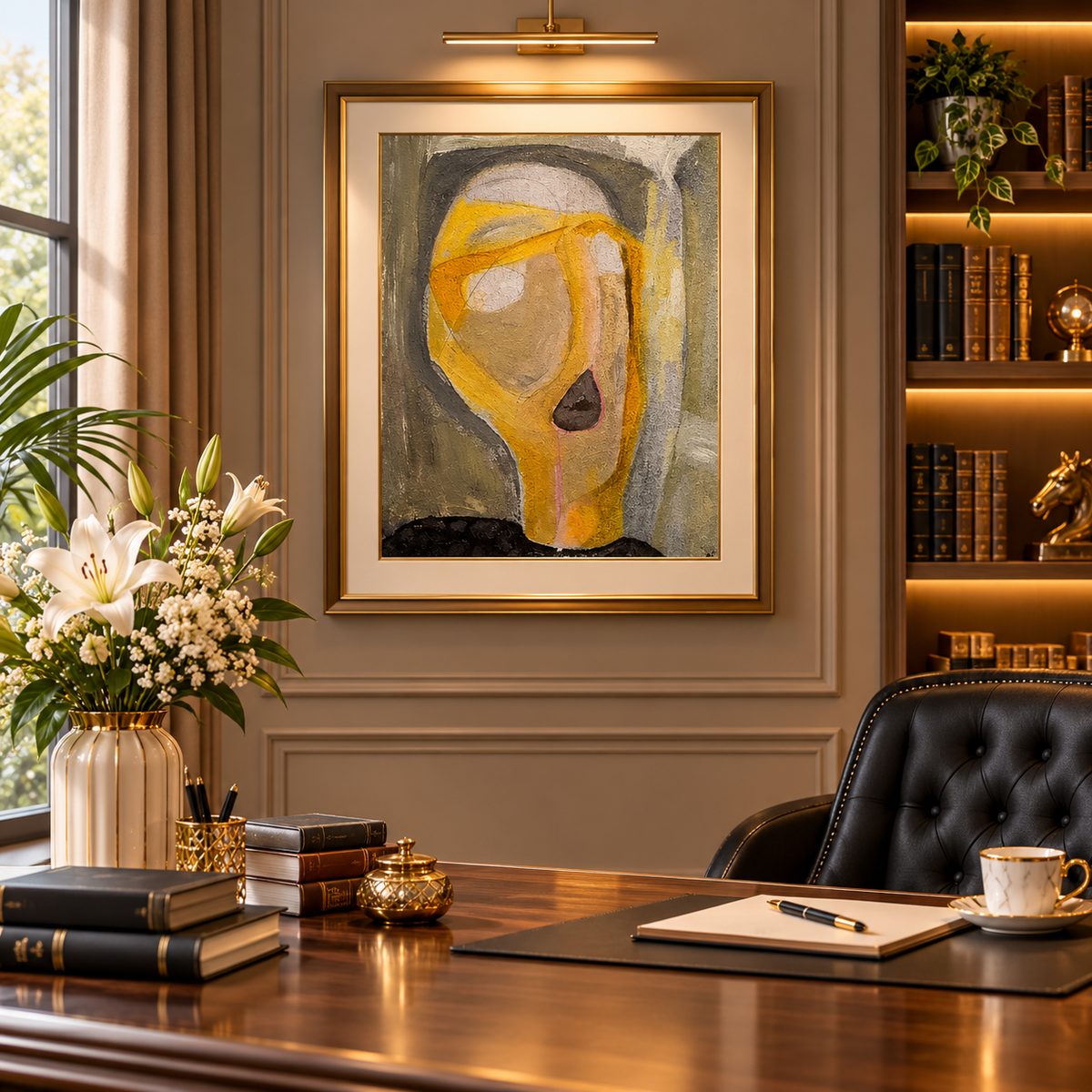 Betty Lou by JR Mitchell — Framed Print