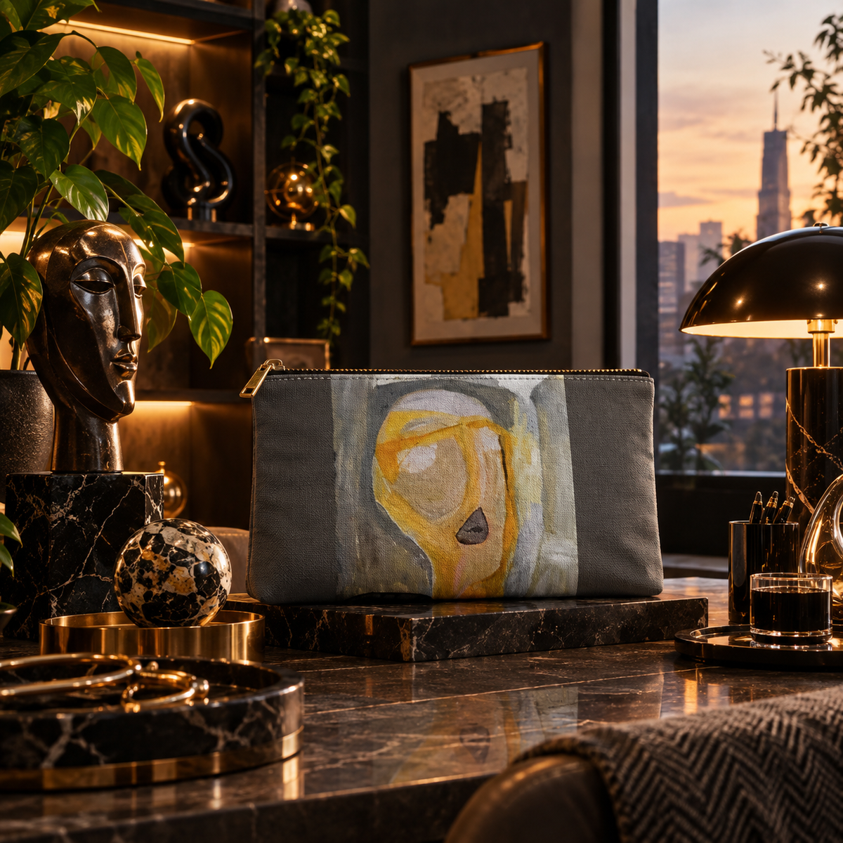 Betty Lou by JR Mitchell — Zip Pouch