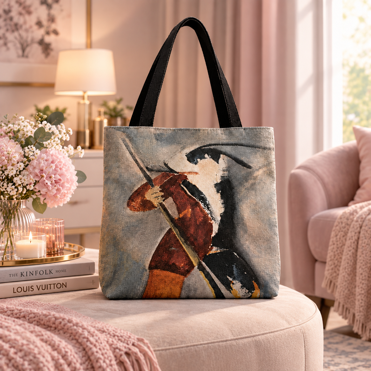 Washington Crossing the Delaware by JR Mitchell — Tote Bag