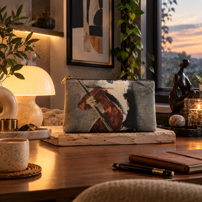 Washington Crossing the Delaware by JR Mitchell — Zip Pouch