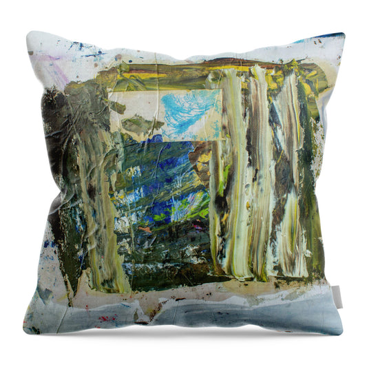 Abstract Expression by JR Mitchell — Throw Pillow