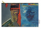 Mexican Artist Interpretive Portrait by JR Mitchell — Zip Pouch