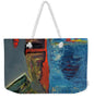 Mexican Artist Interpretive Portrait by JR Mitchell — Weekender Tote Bag