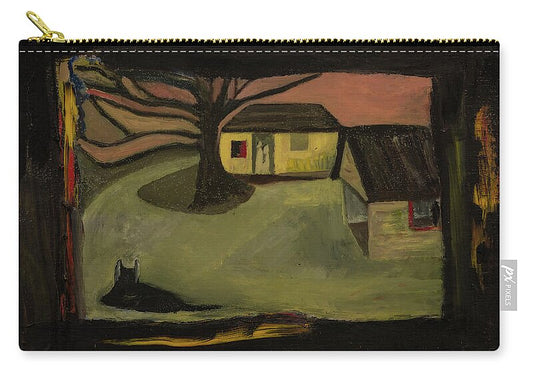 Nelsons Nostalgic Landscape by JR Mitchell — Zip Pouch