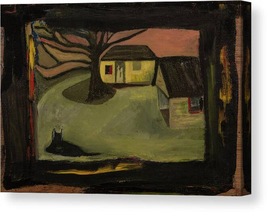 Nelsons Nostalgic Landscape by JR Mitchell — Canvas Print