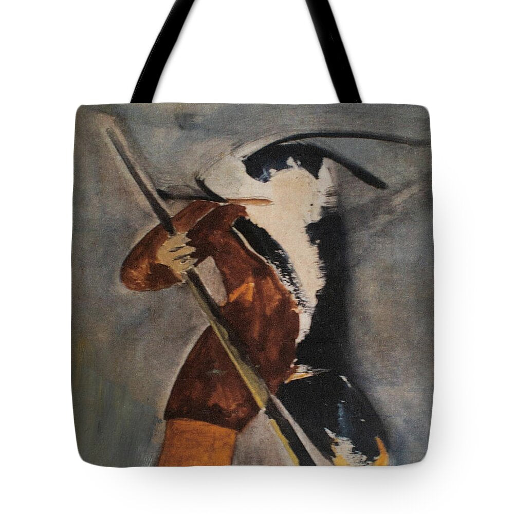 Washington Crossing the Delaware by JR Mitchell — Tote Bag